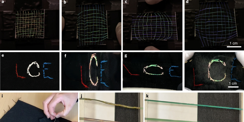 Scientists develop color-changing elastomer fibers - Vimarsana News
