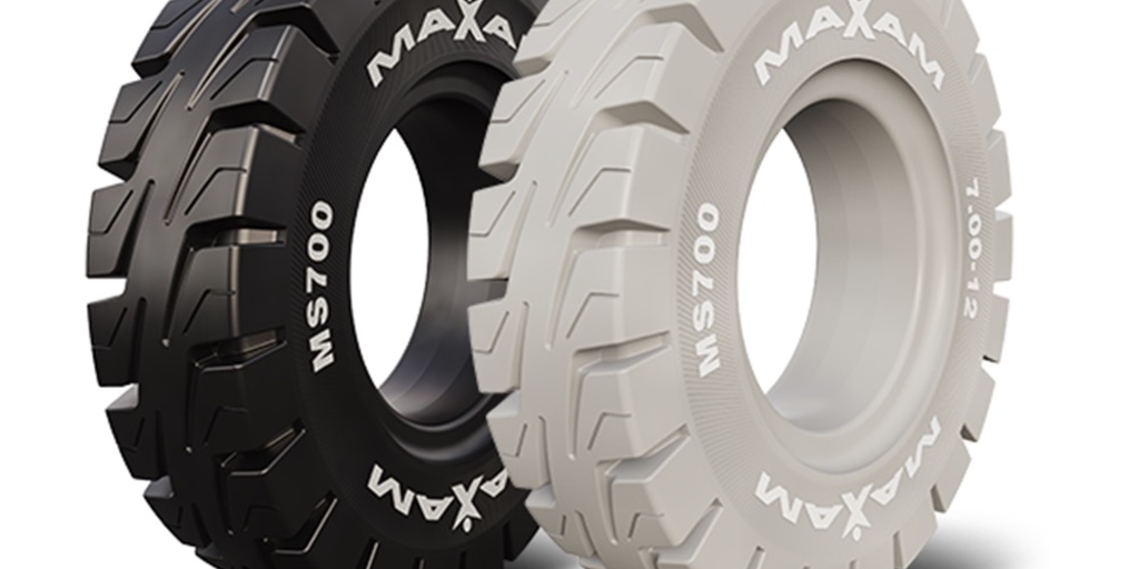 Maxam solid forklift tire features EcoPoint3 compound - Vimarsana News