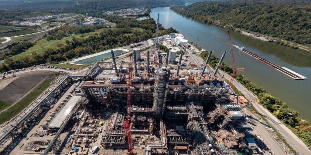 Shell Polymers Pennsylvania PE facility nearing completion - Vimarsana News