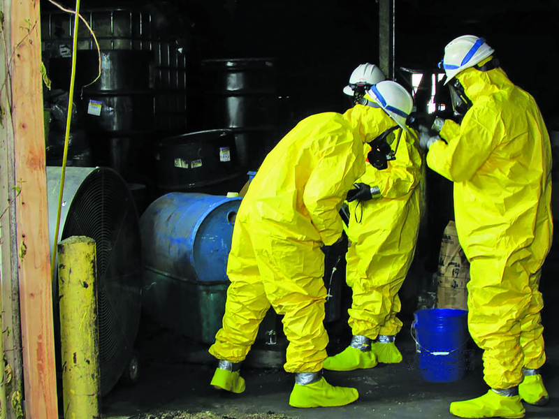 HazardouswastecleanupbeginsatformerCrestsite Rubber & Plastics