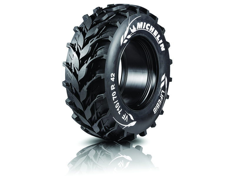 Michelin'snextgenerationagtiresdisplayedatFarmProgressShow
