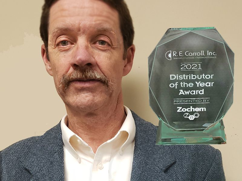 Zochem names R.E. Carroll as 2021 Distributor of Year - Vimarsana News