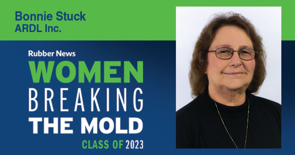 Bonnie Stuck of ARDL, Women Breaking the Mold 2023 | Rubber News