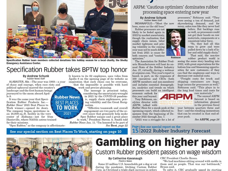 What's in the Jan. 24 edition of Rubber News? Here's a sneak peek. - Vimarsana News